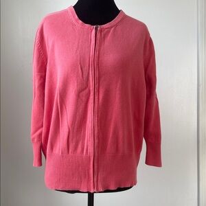 Croft & Barrow Women's Vibrant Pink Cardigan